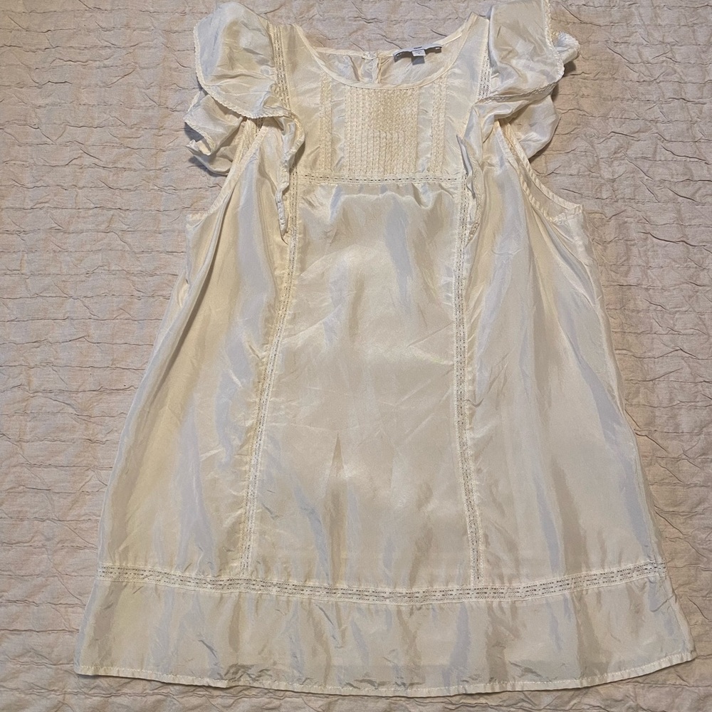 Womans Gap Silk Cream blouse